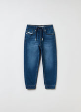 Ovs Tapered-Fit Denim Joggers